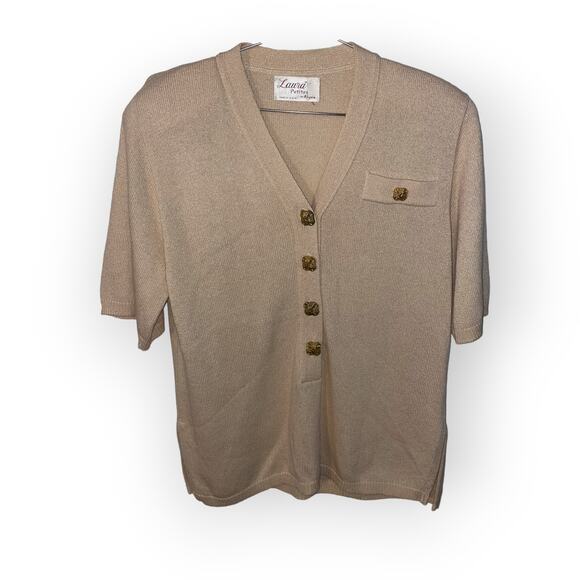 Vintage Laura two piece sweater skirt set sz 12 p EUC - Picture 4 of 6